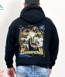 Awesome The wolverines are national champions 2024 shirt