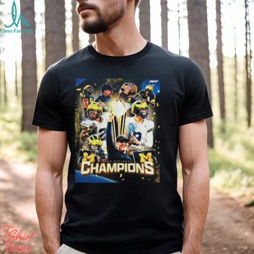 Awesome The wolverines are national champions 2024 shirt