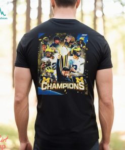 Awesome The wolverines are national champions 2024 shirt