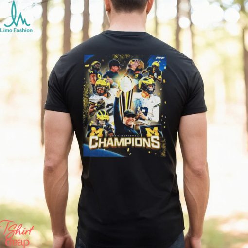Awesome The wolverines are national champions 2024 shirt