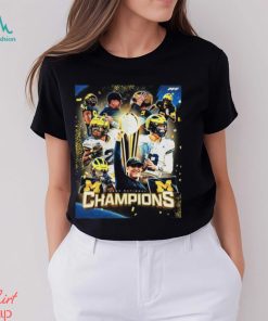Awesome The wolverines are national champions 2024 shirt