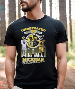 Awesome Undefeadted National Champions Michigan Wolverines T Shirt