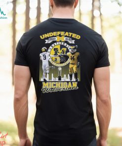 Awesome Undefeadted National Champions Michigan Wolverines T Shirt