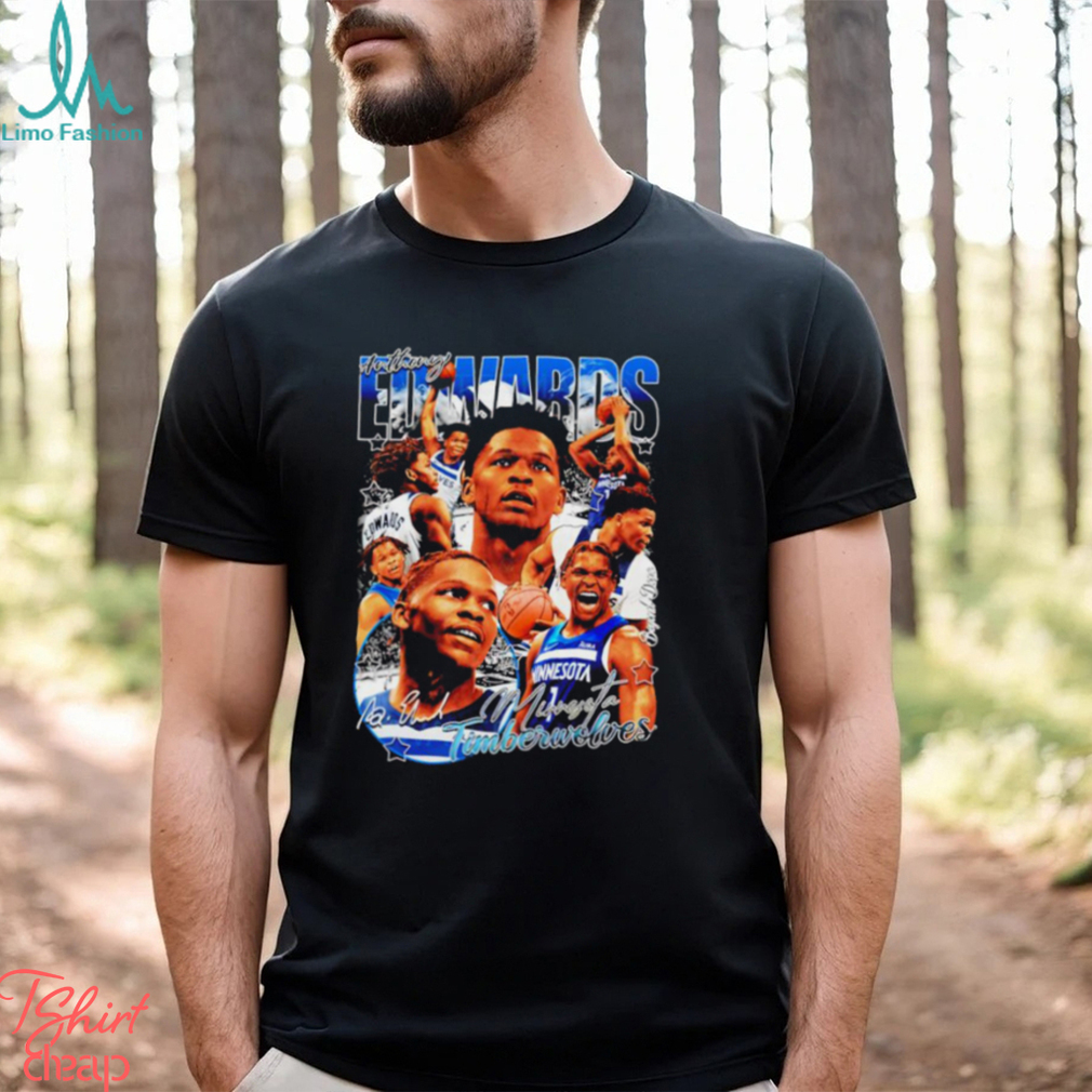 Awesome anthony Edwards Minnesota Timberwolves NBA basketball graphic shirt Awesome anthony Edwards Minnesota Timberwolves NBA basketball graphic shirt