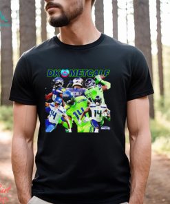 Awesome dK Metcalf Seattle Seahawks football graphic shirt