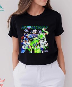 Awesome dK Metcalf Seattle Seahawks football graphic shirt