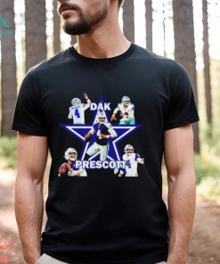 Awesome dak Prescott Dallas Cowboys football graphic shirt