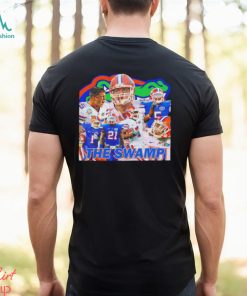 Awesome florida Gators football players the swamp graphic shirt