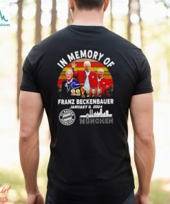 Awesome in memory of Franz Beckenbauer Munchen FC Vintage shirt