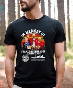 Awesome in memory of Franz Beckenbauer Munchen FC Vintage shirt