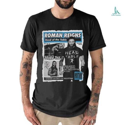 Awesome roman Reigns Newspaper T Shirt