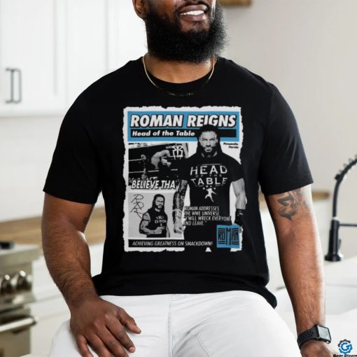 Awesome roman Reigns Newspaper T Shirt