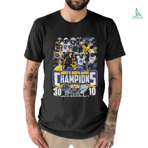 Awesome west Virginia Mountaineers 2023 Duke’s Mayo Bowl Champions 30 10 Shirt