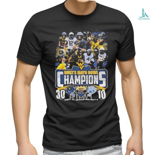 Awesome west Virginia Mountaineers 2023 Duke’s Mayo Bowl Champions 30 10 Shirt