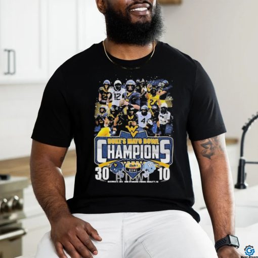 Awesome west Virginia Mountaineers 2023 Duke’s Mayo Bowl Champions 30 10 Shirt