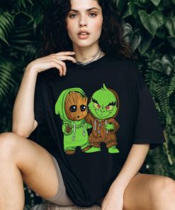 Baby Grinch And Groot Best Friend T Shirt