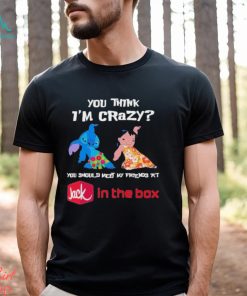 Baby Stitch And Lilo Pelekai Admit it now working at Jack in the box would be Boring with me shirt