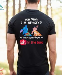 Baby Stitch And Lilo Pelekai Admit it now working at Jack in the box would be Boring with me shirt