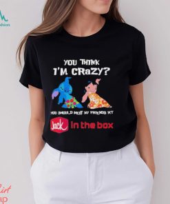 Baby Stitch And Lilo Pelekai Admit it now working at Jack in the box would be Boring with me shirt