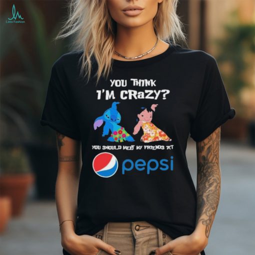 Baby Stitch And Lilo Pelekai Admit it now working at Pepsi would be Boring with me shirt