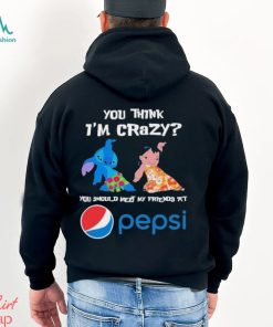 Baby Stitch And Lilo Pelekai Admit it now working at Pepsi would be Boring with me shirt