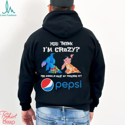 Baby Stitch And Lilo Pelekai Admit it now working at Pepsi would be Boring with me shirt