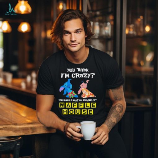 Baby Stitch And Lilo Pelekai Admit it now working at Waffle House would be Boring with me shirt