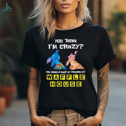 Baby Stitch And Lilo Pelekai Admit it now working at Waffle House would be Boring with me shirt