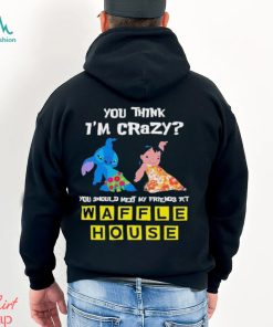 Baby Stitch And Lilo Pelekai Admit it now working at Waffle House would be Boring with me shirt