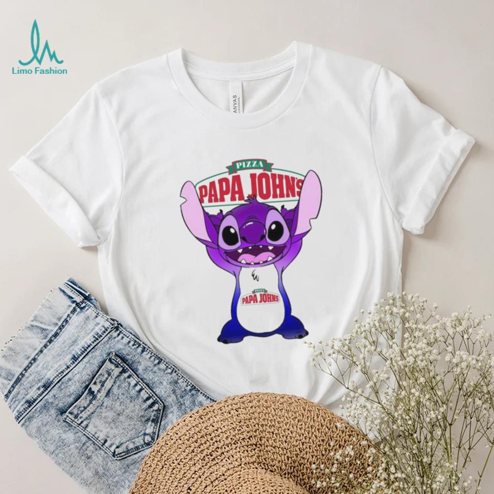 Baby Stitch Funny Papa John’s Logo Shirt Baby Stitch Funny Papa John’s Logo Shirt