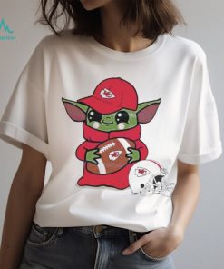 Baby Yoda Chiefs Football Helmet 2024 shirt