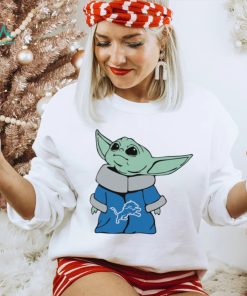 Baby Yoda Detroit Lions shirt