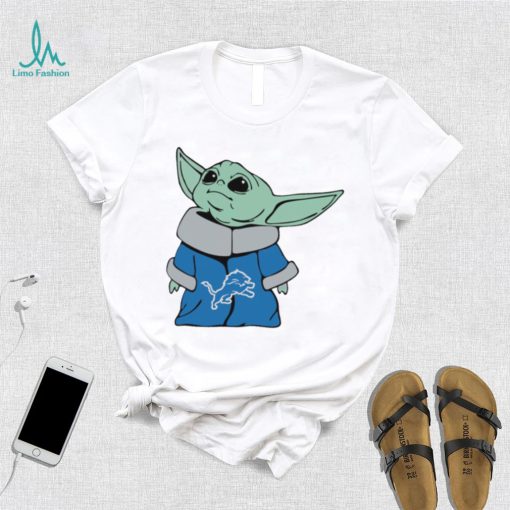 Baby Yoda Detroit Lions shirt