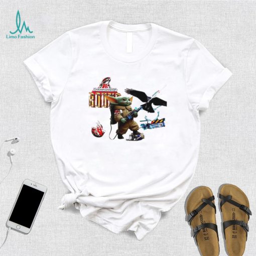 Baby Yoda Kansas City Chiefs kill Baltimore Ravens championship bound shirt