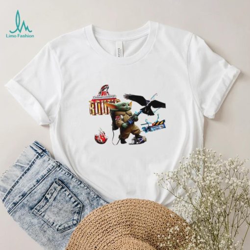 Baby Yoda Kansas City Chiefs kill Baltimore Ravens championship bound shirt