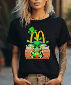 Baby Yoda Mcdonalds St Patrick’s Day 2024 vintage shirt
