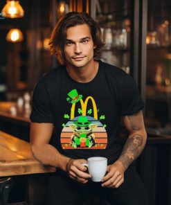 Baby Yoda Mcdonalds St Patrick’s Day 2024 vintage shirt