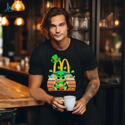 Baby Yoda Mcdonalds St Patrick’s Day 2024 vintage shirt