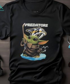 Baby Yoda Nashville Predators Hockey Shirt