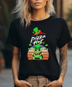 Baby Yoda Pizza Hut St Patrick’s Day 2024 vintage shirt