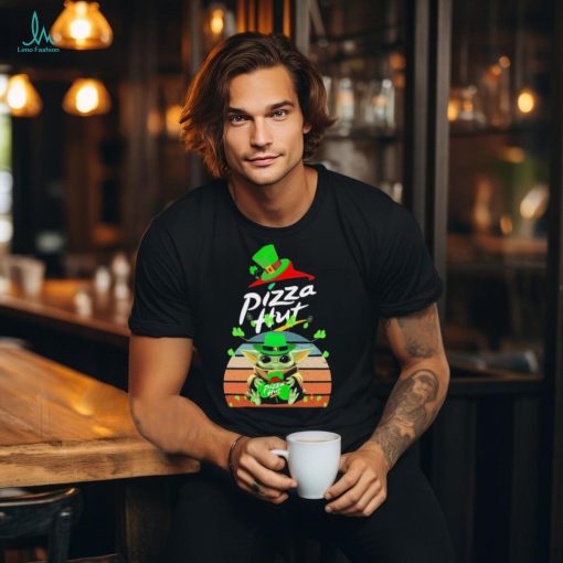Baby Yoda Pizza Hut St Patrick’s Day 2024 vintage shirt