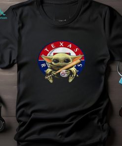 Baby Yoda Texas Rangers shirt