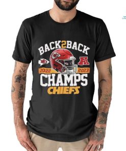 Back 2 Back AFC Champions 2022 2023 Kansas City Chiefs Shirt