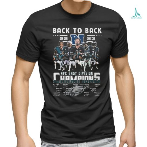 Back To Back 2023 Nfc East Division Champions Shirt
