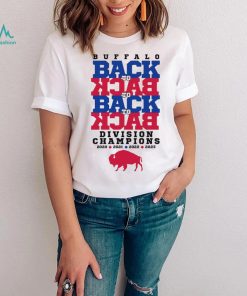 Back To Back Division Champions Buffalo Football Shirt Buffalo Bill Shirt