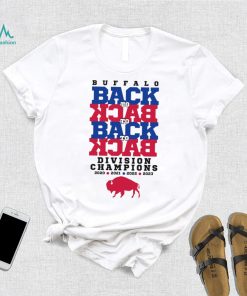 Back To Back Division Champions Buffalo Football Shirt Buffalo Bill Shirt