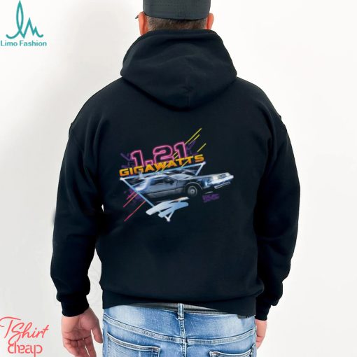 Back To The Future Neon Gigawatts T Shirt