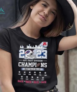 Back to Back AFC East Division Bills Shirt