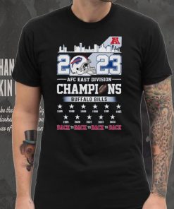 Back to Back AFC East Division Bills Shirt, hoodie, sweater, long sleeve and tank top Back to Back AFC East Division Bills Shirt