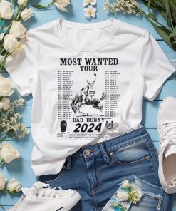 Bad Bunny Most Wanted Tour 2024 Shirt